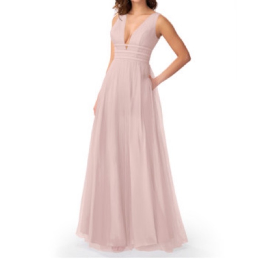A6 Azazie dress | Dusty Rose